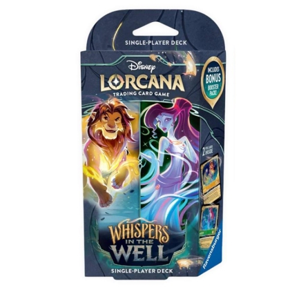 PRE-ORDER: Disney Lorcana TCG Whispers in the Well Starter Deck - Simba & Meg