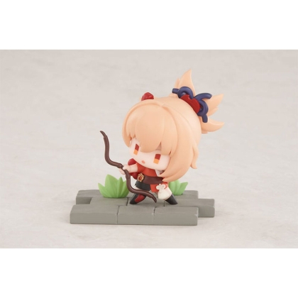 Genshin Impact Battle Scene Collection Mini Figures 6-Pack Liyue Edition 6 cm