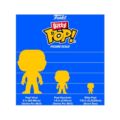 Hello Kitty Bitty POP! Figurină vinilă pachet de 2 HK și Cinnamonroll 2,5 cm