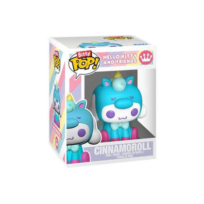 Hello Kitty Bitty POP! Figurină vinilă pachet de 2 HK și Cinnamonroll 2,5 cm