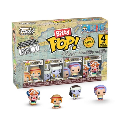 One Piece Bitty POP! Figurină vinilă pachet de 4 Nami 2,5 cm