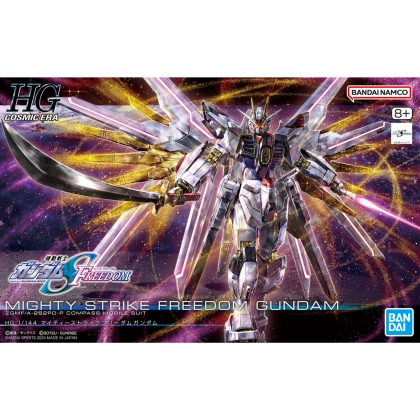 (HG) Gundam Model Kit - Mighty Strike Freedom Gundam (Gundam SEED Freedom) 1/144