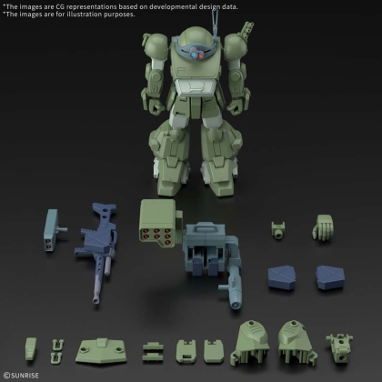 (HG) Gundam Model Kit - Scopedog Turbo-Custom 1/144