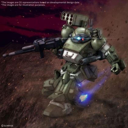 (HG) Gundam Model Kit - Scopedog Turbo-Custom 1/144