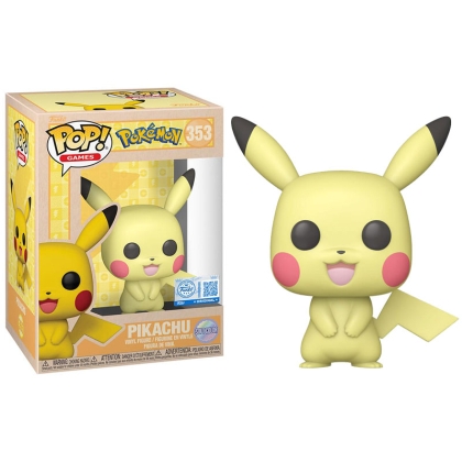 Pokemon POP! Games Figurină de vinil Pikachu (culoare moale) (ediție specială) #353