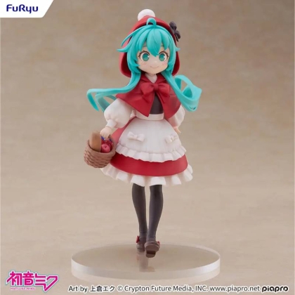 Vocaloid Series Desktop Fairy Figure - Hatsune Miku, Little Red Riding Hood