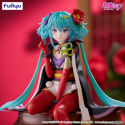 Vocaloid Noodle Stopper Figure - Hatsune Miku Flower Fairy Camellia 