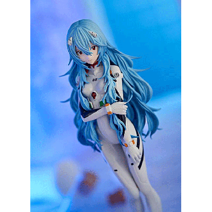 Rebuild of Evangelion Pop Up Parade PVC Statue - Rei Ayanami: Long Hair Ver. (re-run) 17 cm