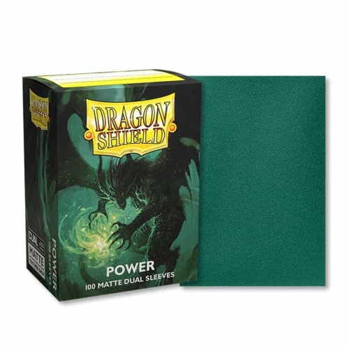 Manșoane Dragon Shield - Mărime standard - Matte Dual - Power (100 de manșoane)