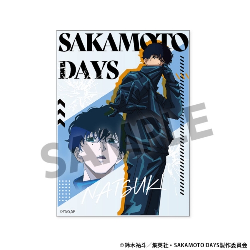 Carte acrilică Sakamoto Days Trading - Pachet Vol. 1