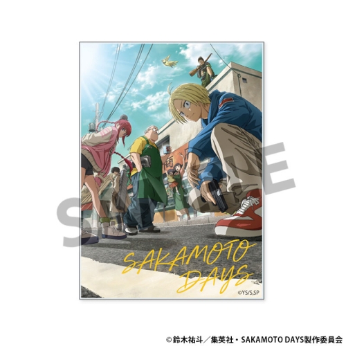 Carte acrilică Sakamoto Days Trading - Pachet Vol. 1