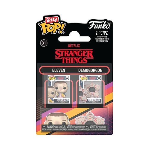 Stranger Things Bitty POP! Vinyl Figure 2-Pack  Eleven & Demogorgon 2,5 cm