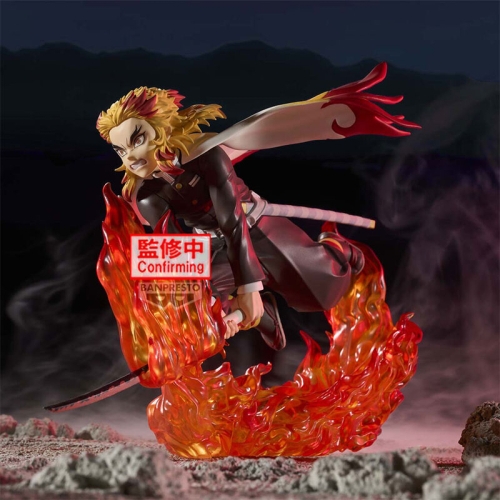 Demon Slayer - Vibration Stars - Kyojuro Rengoku Statue 15 cm