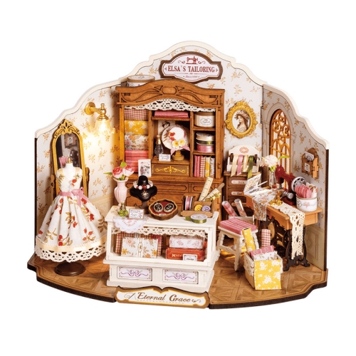 Robotime DIY kit de model - Elsa’s Tailoring