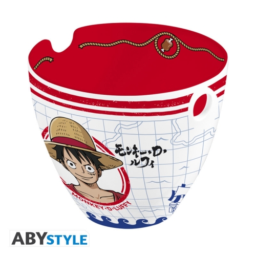 One Piece Ramen Bowl with chopsticks - Monkey D. Luffy 370 ml
