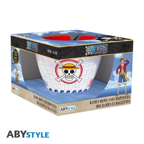 One Piece Ramen Bowl with chopsticks - Monkey D. Luffy 370 ml