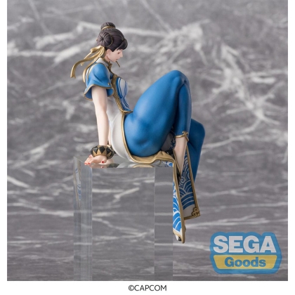 Street Fighter 6 PM Perching PVC Statue - Chun-Li 14 cm