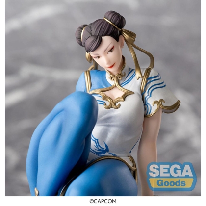 Street Fighter 6 PM Perching PVC Statue - Chun-Li 14 cm