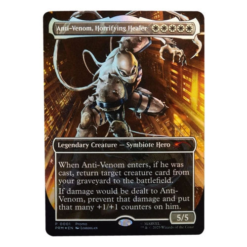 Marvel Legends Magic: The Gathering Figurină Agent Anti-Venom (plus cartonaș foil exclusiv) 15 cm