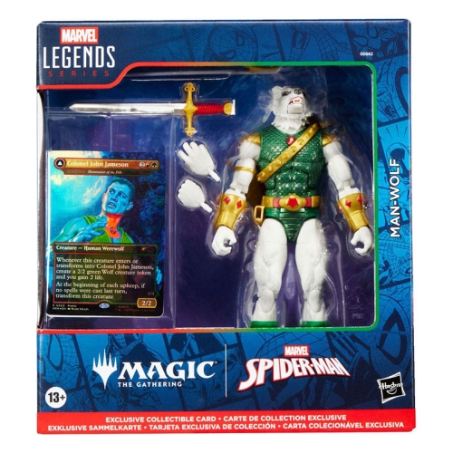 Marvel Legends Magic: The Gathering Figurină Om-Lup (plus cartonaș foil exclusiv) 15 cm