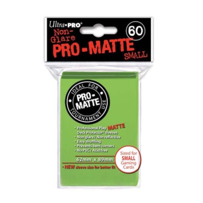 &quot; Ultra Pro &quot; MATTE Sleeves 60pc Green