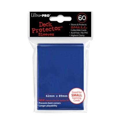 " Ultra Pro " small Sleeves 60pc blue