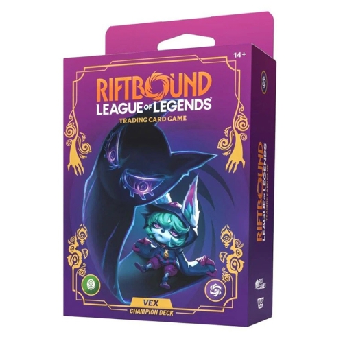 PRE-ORDER: Riftbound: League of Legends TCG Unleashed Champion Deck- Vex 