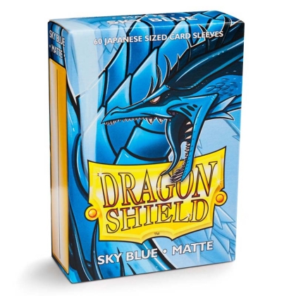 &quot; Dragon Shield &quot; Small Card Sleeves 60pc - Sky Blue