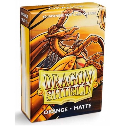 &quot; Dragon Shield &quot; Small Card Sleeves 60pc - Orange