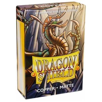 " Dragon Shield " Small Card Sleeves 60pc - Copper