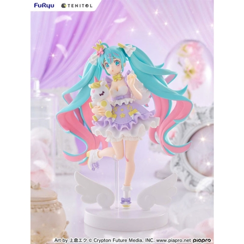 Statuie PVC Hatsune Miku Tenitol Hatsune Miku Yumekawa Printesa Lavanda Ver. 21 cm