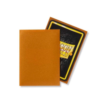 " Dragon Shield " Standart Card Sleeves 100pc - Gold