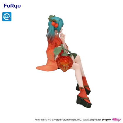 Hatsune Miku Noodle Stopper PVC Statue - Flower Fairy Winter Cherry 15 cm