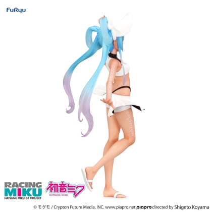Hatsune Miku GT Project Trio-Try-iT PVC Statue - Racing Miku 2024 Summer Holiday Ver. 23 cm