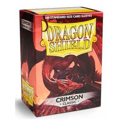 " Dragon Shield " Standart Card Sleeves 100pc - Crimson