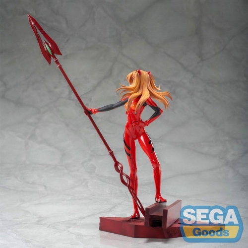Evangelion: 3.0+1.0 Thrice Upon a Time Luminasta PVC Statue Asuka Shikinami Langley x Spear of Longinus 20 cm