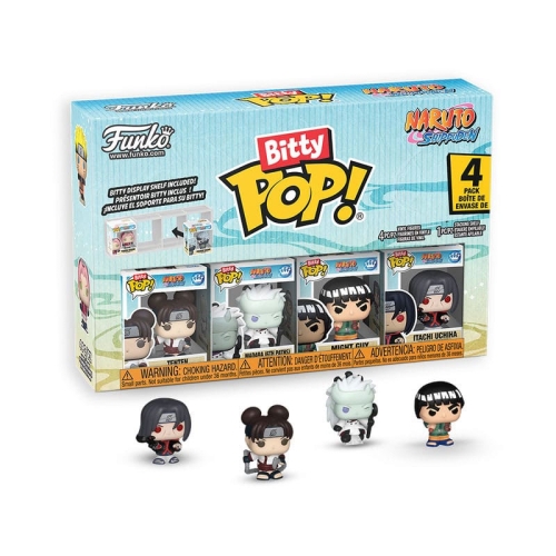 Naruto Shippuden Bitty POP! Figurină vinilă pachet de 4 Lupte 2,5 cm