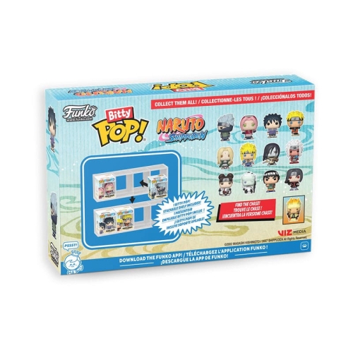 Naruto Shippuden Bitty POP! Figurină vinilă pachet de 4 Lupte 2,5 cm