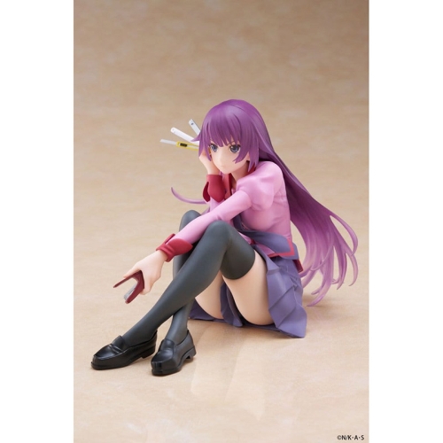 PRE-ORDER: Monogatari PVC Statue Desktop Cute Figure - Hitagi Senjougahara 13 cm
