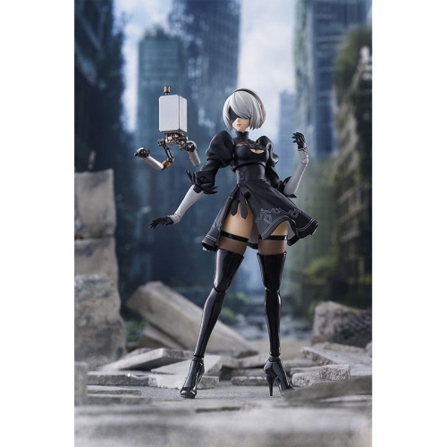 Nier:Automata Ver1.1a Figma Figurină de acțiune 2B (YoRHa Nr. 2 Tip B) 16 cm