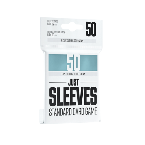 Gamegenic Huse Mărime Standard Just Sleeves - transparent (50 de Huse)