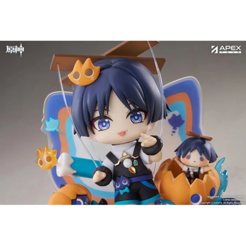 PRE-ORDER: Genshin Impact Twilight Whimsy Series Chibi Chara Figure - Wanderer 11cm