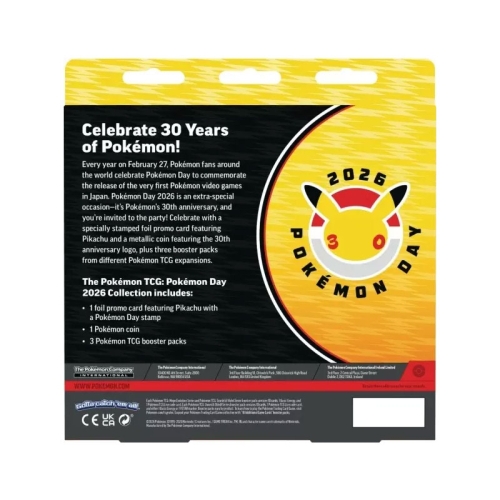 Pokemon TCG: Pokemon Day 2026 Collection (30th Anniversary)