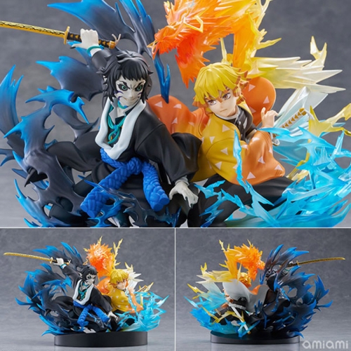 PRE-ORDER: Demon Slayer: Kimetsu no Yaiba - Agatsuma Zenitsu & Kaigaku Non-Scale Figure