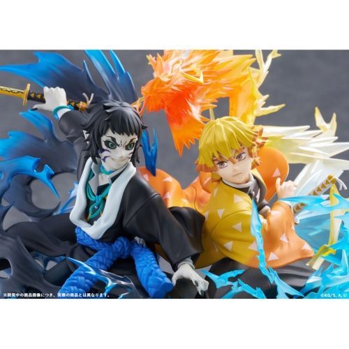 PRE-ORDER: Demon Slayer: Kimetsu no Yaiba - Agatsuma Zenitsu & Kaigaku Non-Scale Figure
