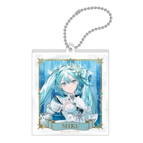 Breloc dublu acrilic 39Culture 2024 EXTRA WORLD - Hatsune Miku