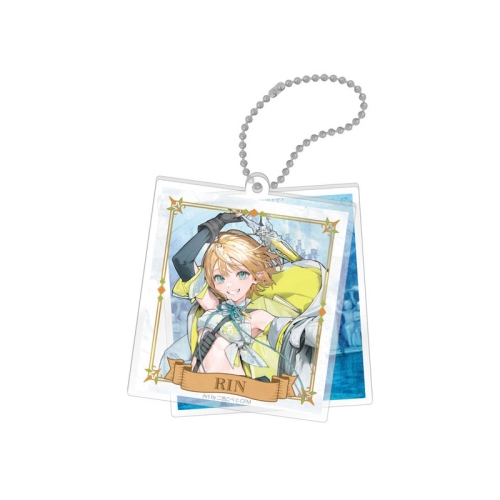 Breloc dublu acrilic 39Culture 2024 EXTRA WORLD - Kagamine Rin