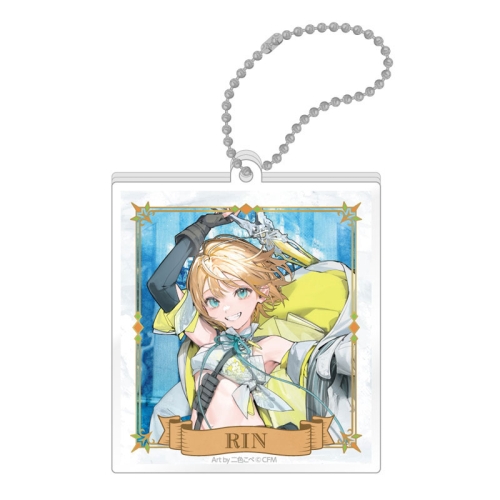 Breloc dublu acrilic 39Culture 2024 EXTRA WORLD - Kagamine Rin