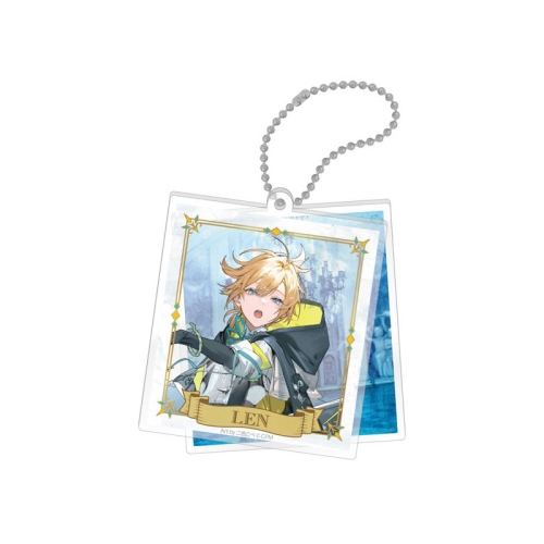 Breloc dublu acrilic 39Culture 2024 EXTRA WORLD - Kagamine Len