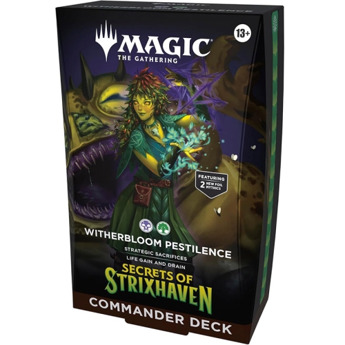 PRE-ORDER: Magic the Gathering: Secrets of Strixhaven Commander Deck - Witherbloom Pestilence 